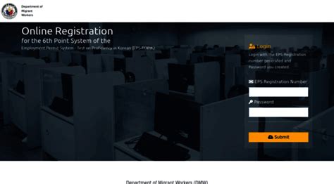 eps.dmw.gov.ph log in|Employment Permit System .